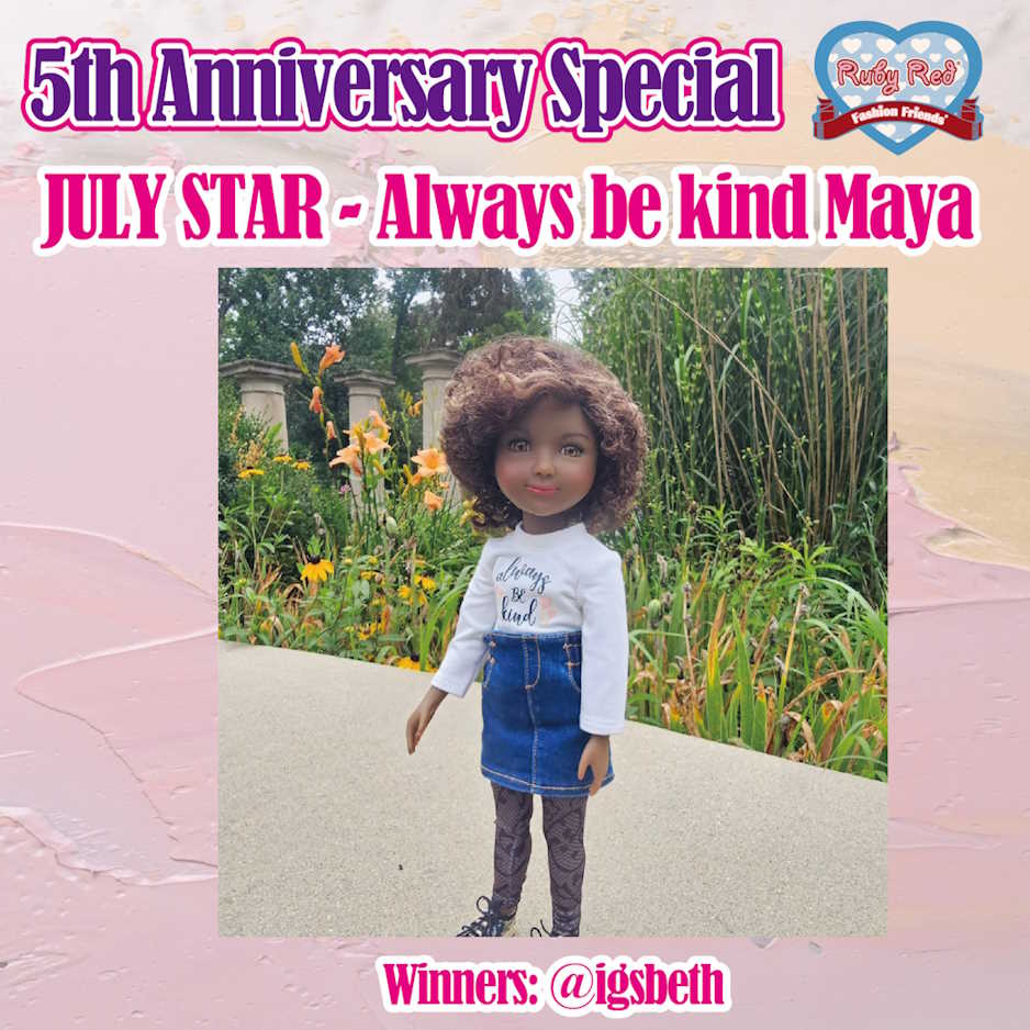 Ruby Red Fashion Friends Dolls - Photo of the month winner - Jul 2024